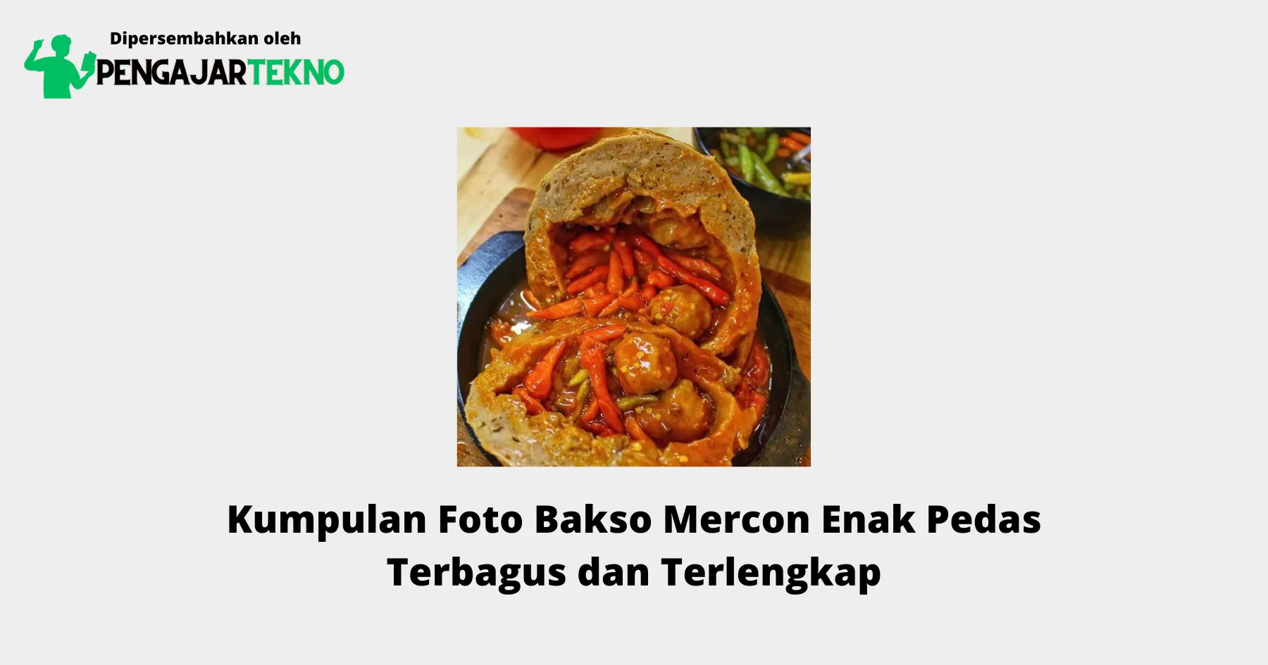 Foto Bakso Mercon