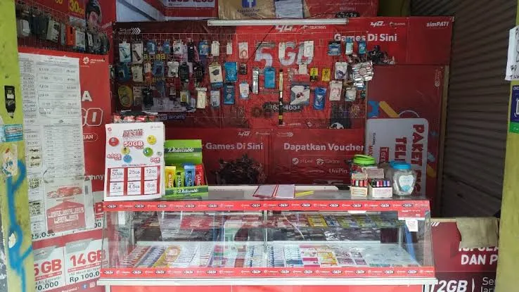 Kumpulan Foto Konter Pulsa Sederhana Terbagus dan Terlengkap 19 Foto Konter Pulsa