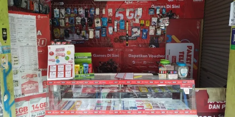 Kumpulan Foto Konter Pulsa Sederhana Terbagus dan Terlengkap 8 Foto Konter Pulsa