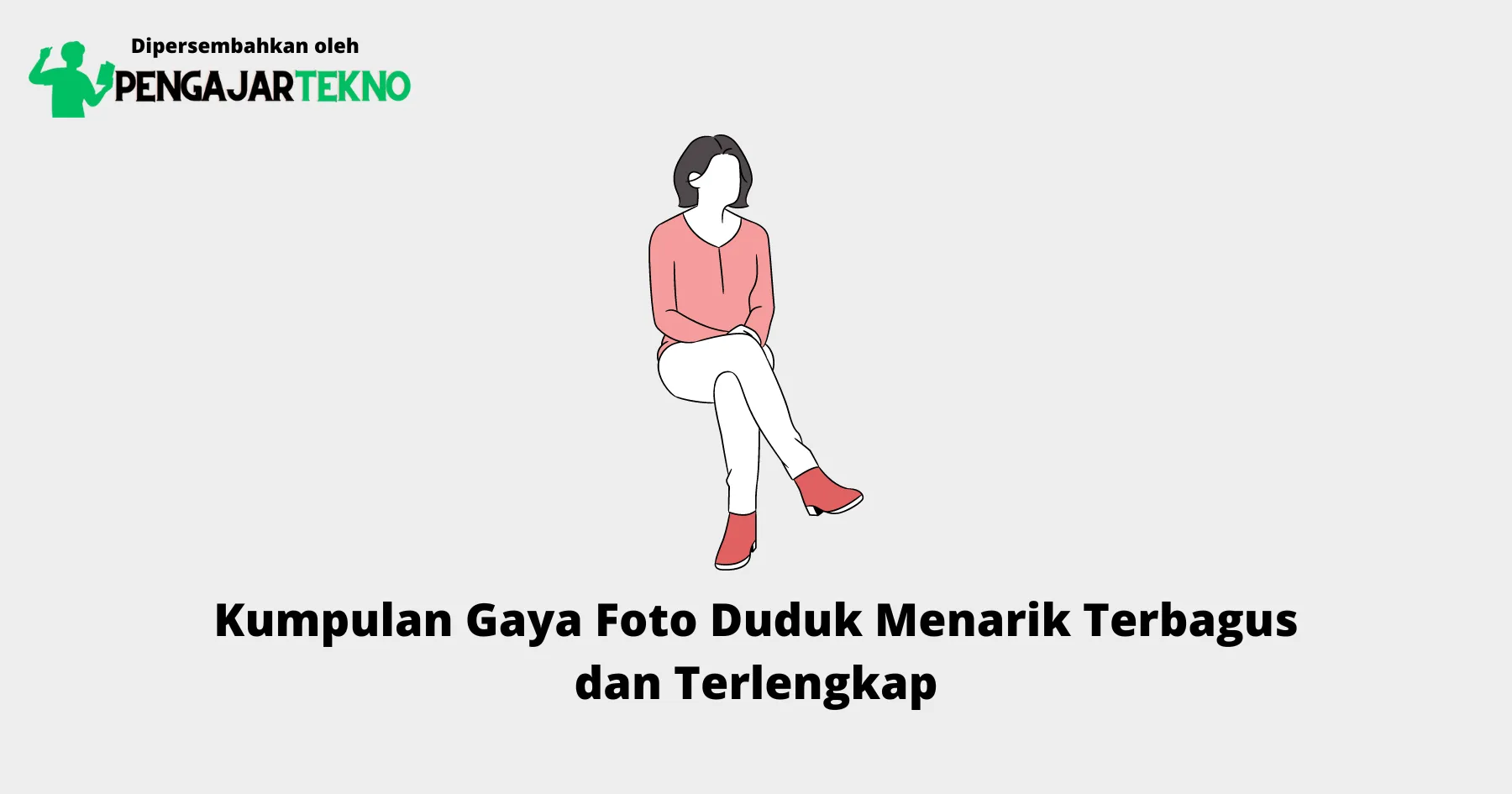Gaya Foto Duduk