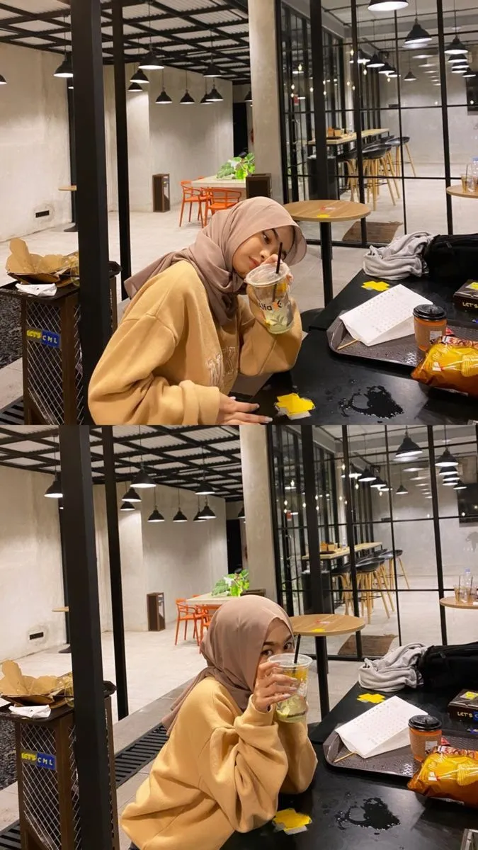 Kumpulan Gaya Foto di Cafe Keren Terbagus dan Terlengkap 24 Gaya Foto di Cafe