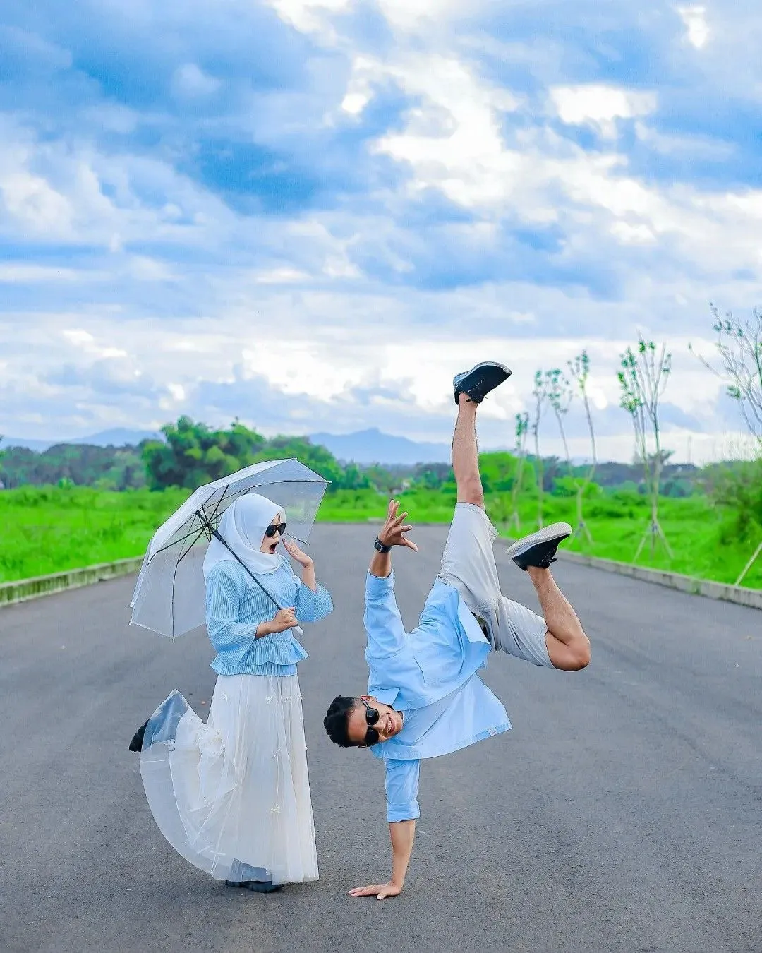 Pre Wedding Outdoor Lucu