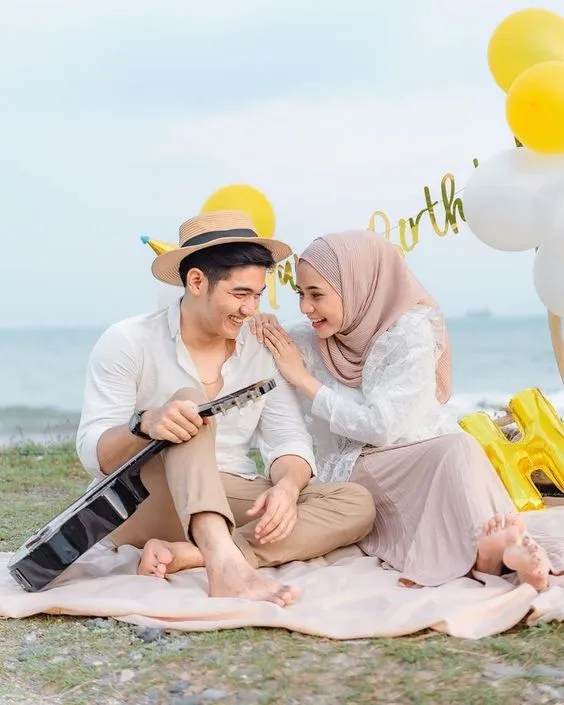 Kumpulan Prewedding Casual Putih Menarik Terbagus dan Lengkap 26 Prewedding Casual Putih