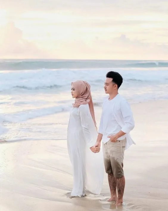 Kumpulan Prewedding Casual Putih Menarik Terbagus dan Lengkap 9 Prewedding Casual Putih