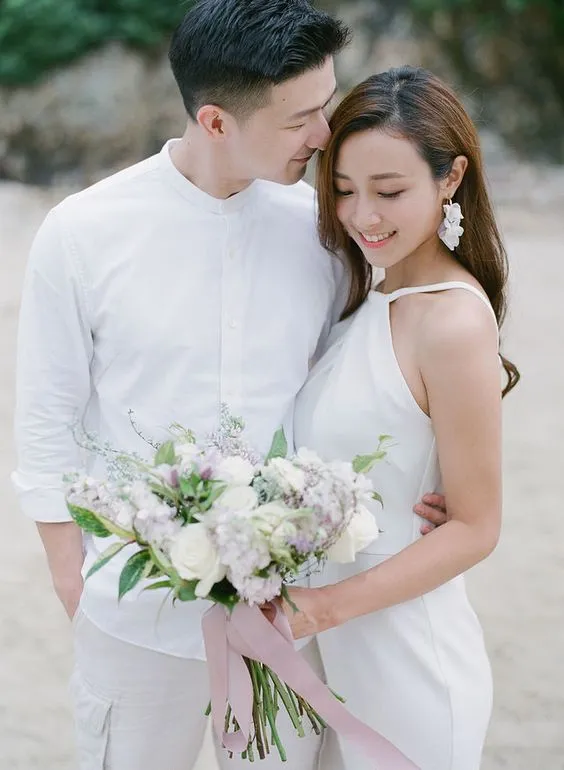 Kumpulan Prewedding Casual Putih Menarik Terbagus dan Lengkap 2 Prewedding Casual Putih