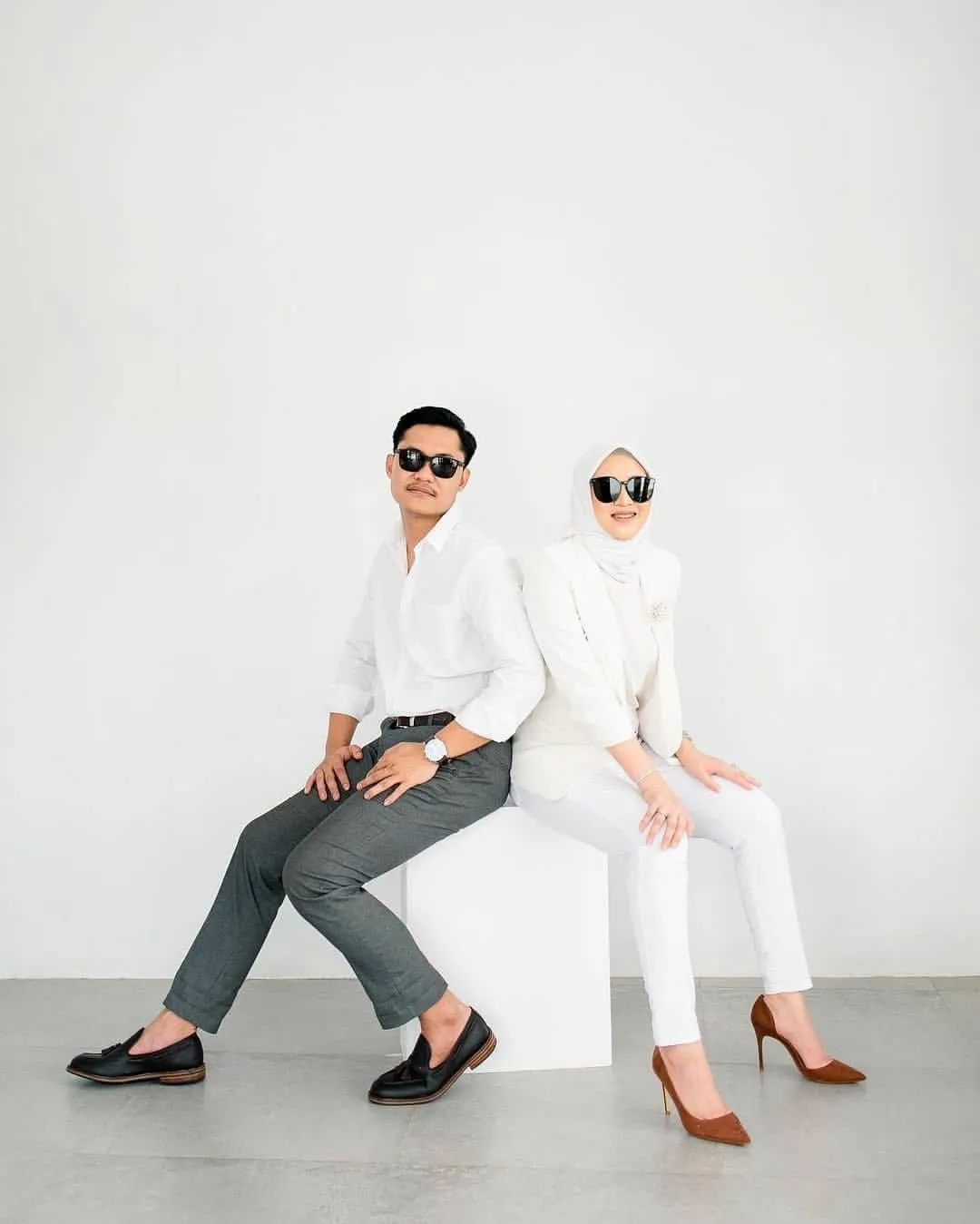 Kumpulan Prewedding Casual Putih Menarik Terbagus dan Lengkap 24 Prewedding Casual Putih