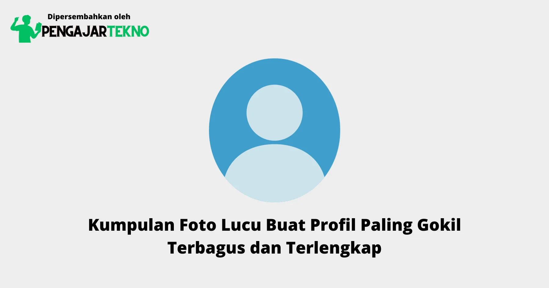 Foto Lucu Buat Profil