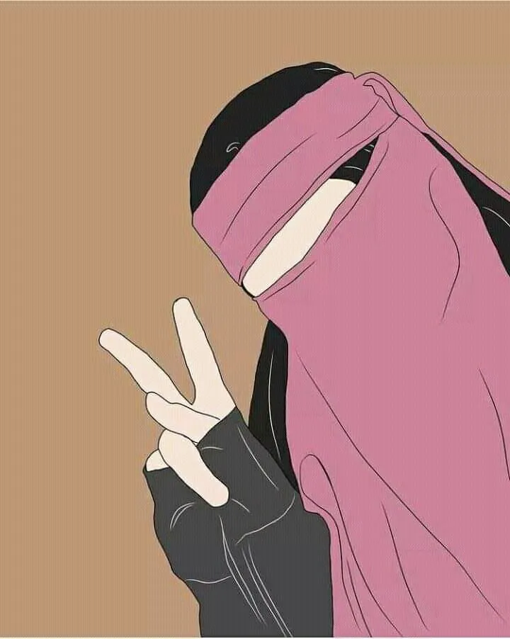 Kumpulan Foto Ukhti Bercadar Kartun Terbagus dan Terlengkap 31 Foto Ukhti Bercadar Kartun