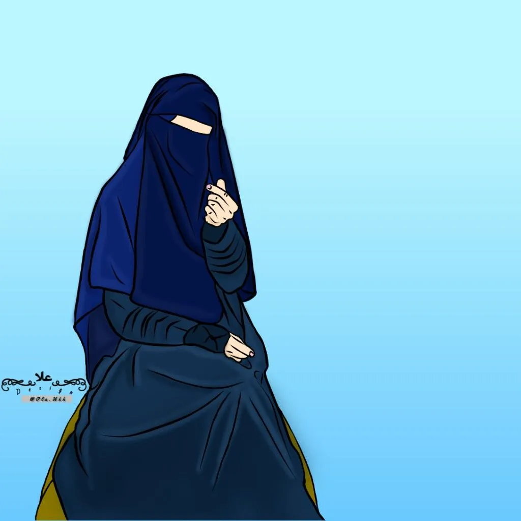 Kumpulan Foto Ukhti Bercadar Kartun Terbagus dan Terlengkap 19 Foto Ukhti Bercadar Kartun