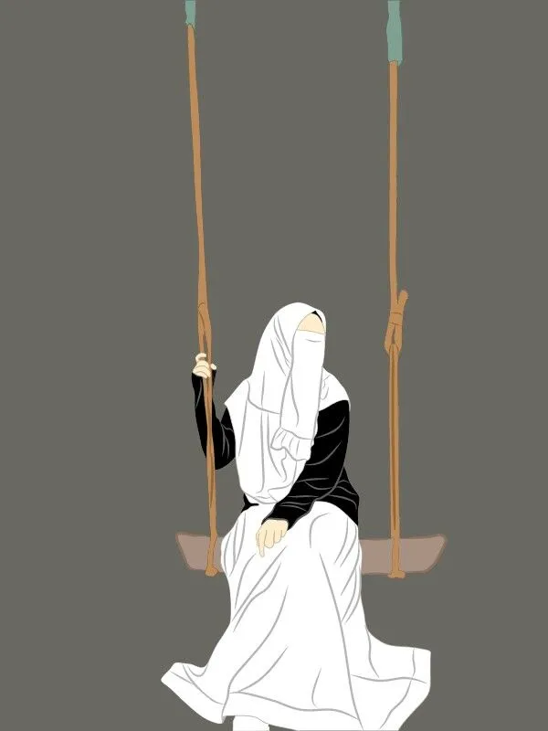 Kumpulan Foto Ukhti Bercadar Kartun Terbagus dan Terlengkap 17 Foto Ukhti Bercadar Kartun