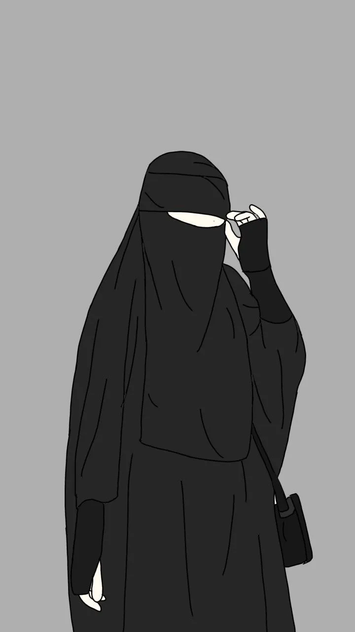 Kumpulan Foto Ukhti Bercadar Kartun Terbagus dan Terlengkap 11 Foto Ukhti Bercadar Kartun