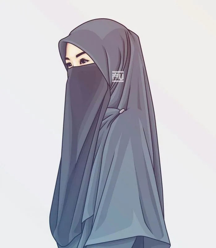 Kumpulan Foto Ukhti Bercadar Kartun Terbagus dan Terlengkap 7 Foto Ukhti Bercadar Kartun