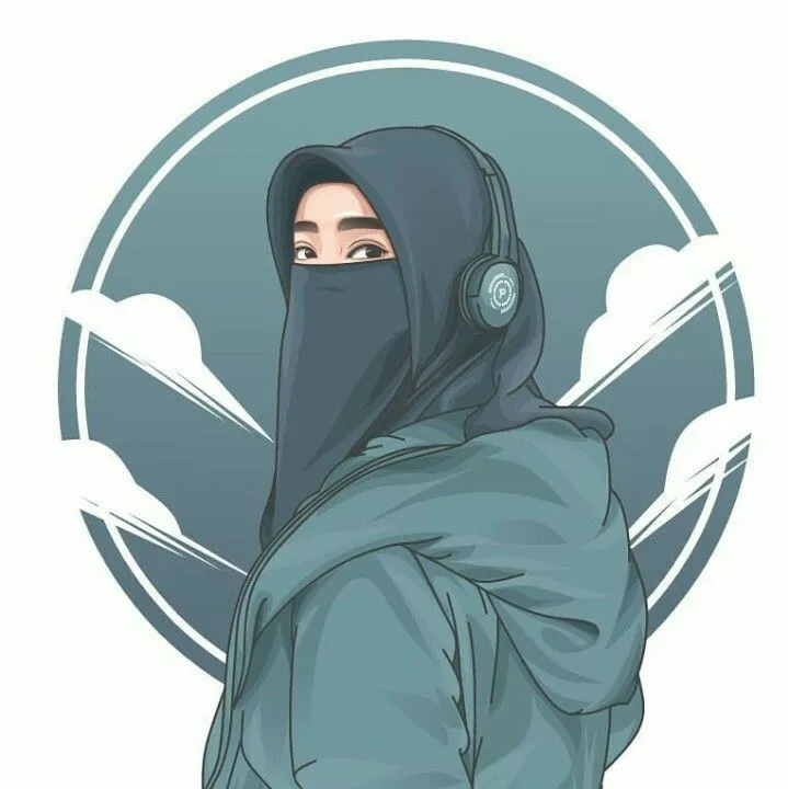 Kumpulan Foto Ukhti Bercadar Kartun Terbagus dan Terlengkap 27 Foto Ukhti Bercadar Kartun