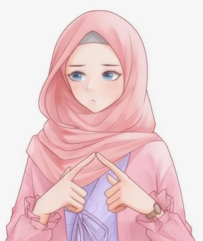 Kumpulan Gambar Anime Hijab Imut Terbagus dan Terlengkap 11 Gambar Anime Hijab Imut
