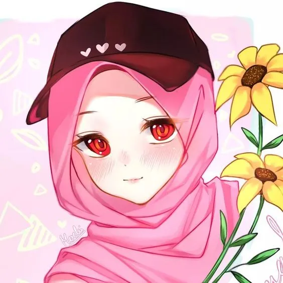 Kumpulan Gambar Anime Hijab Imut Terbagus dan Terlengkap 20 Gambar Anime Hijab Imut
