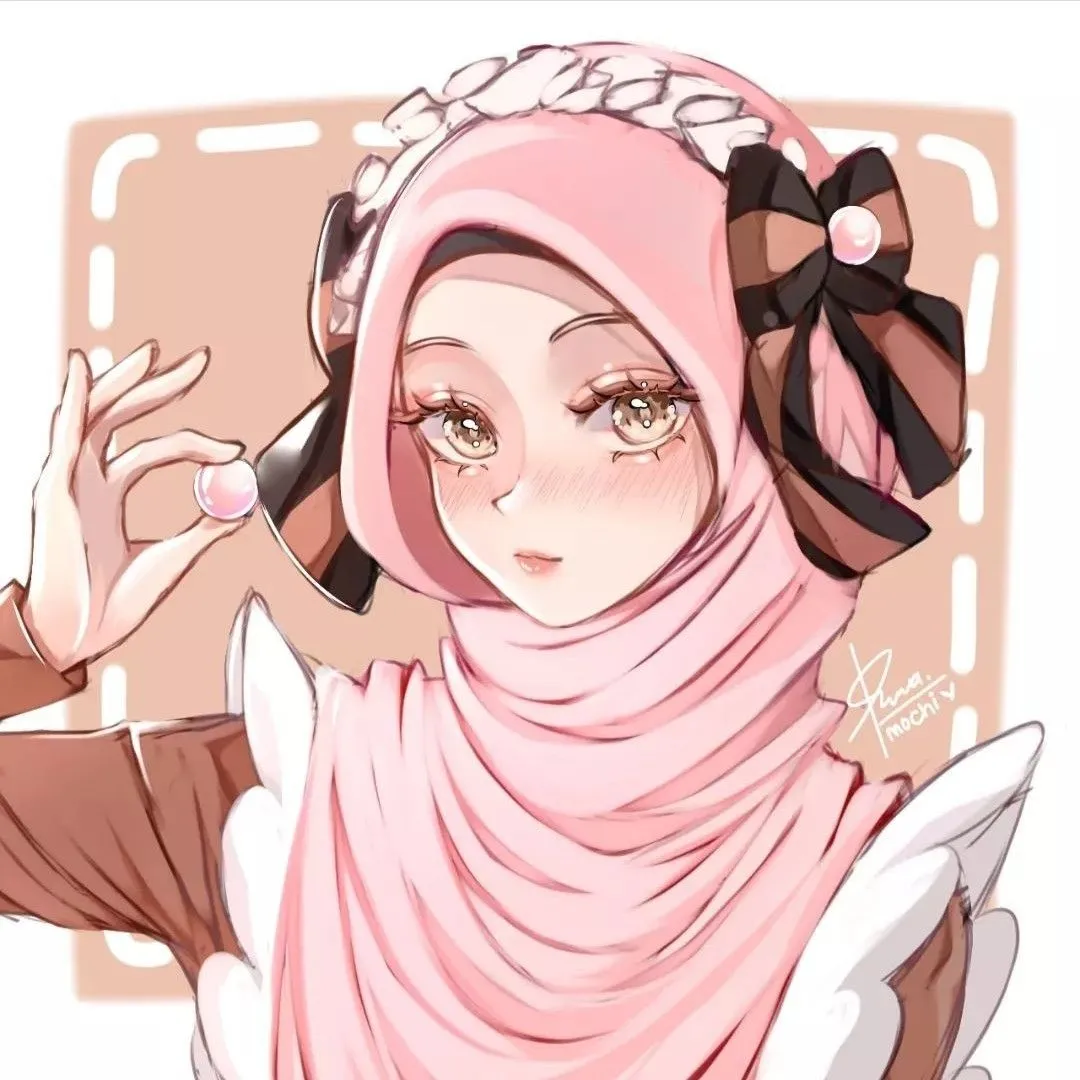 Kumpulan Gambar Anime Hijab Imut Terbagus dan Terlengkap 19 Gambar Anime Hijab Imut