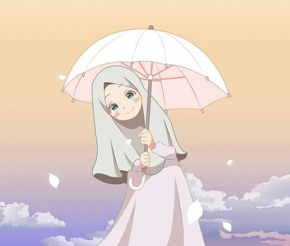 Kumpulan Gambar Anime Hijab Imut Terbagus dan Terlengkap 13 Gambar Anime Hijab Imut