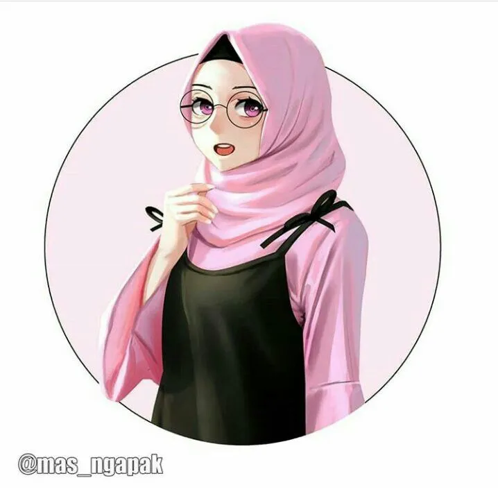 Kumpulan Gambar Anime Hijab Imut Terbagus dan Terlengkap 7 Gambar Anime Hijab Imut