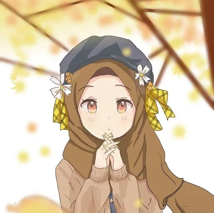 Kumpulan Gambar Anime Hijab Imut Terbagus dan Terlengkap 6 Gambar Anime Hijab Imut