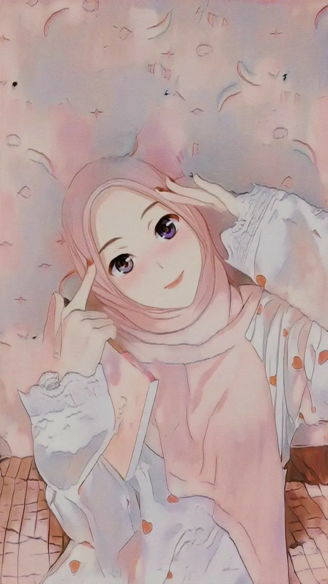 Kumpulan Gambar Anime Hijab Imut Terbagus dan Terlengkap 29 Gambar Anime Hijab Imut