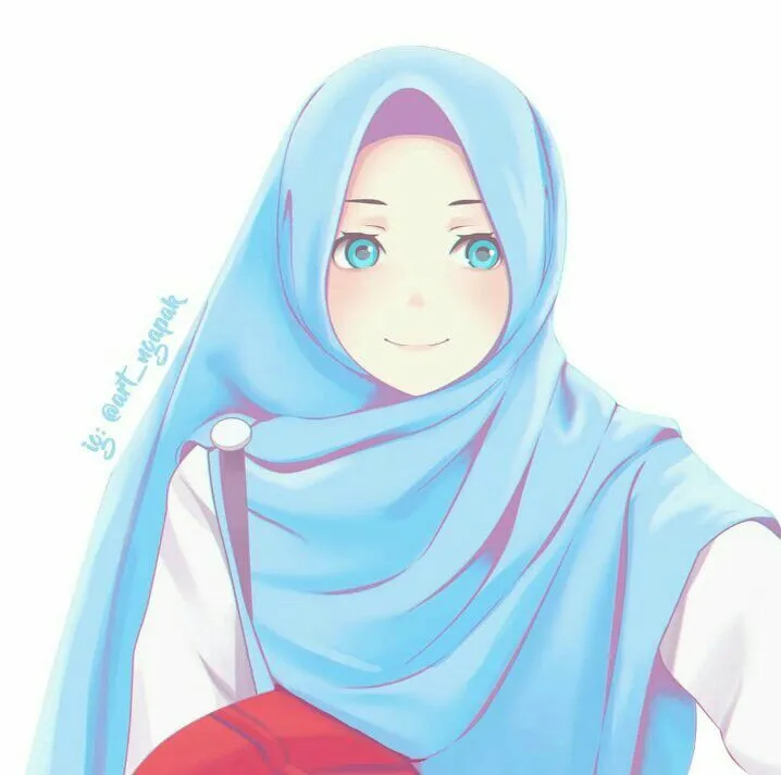 Kumpulan Gambar Anime Hijab Imut Terbagus dan Terlengkap 28 Gambar Anime Hijab Imut