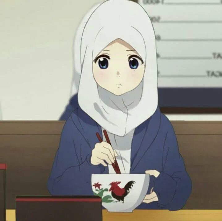 Kumpulan Gambar Anime Hijab Imut Terbagus dan Terlengkap 25 Gambar Anime Hijab Imut