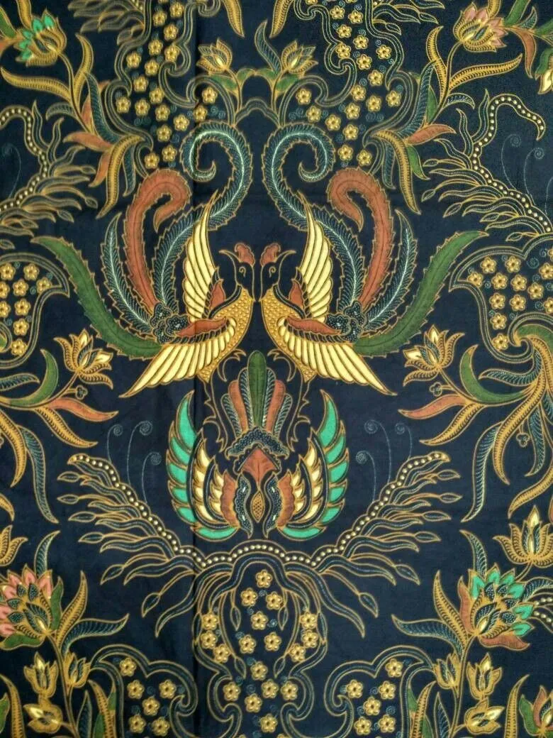 Kumpulan Gambar Batik Flora Menarik Terbagus dan Terlengkap 14 Gambar Batik Flora