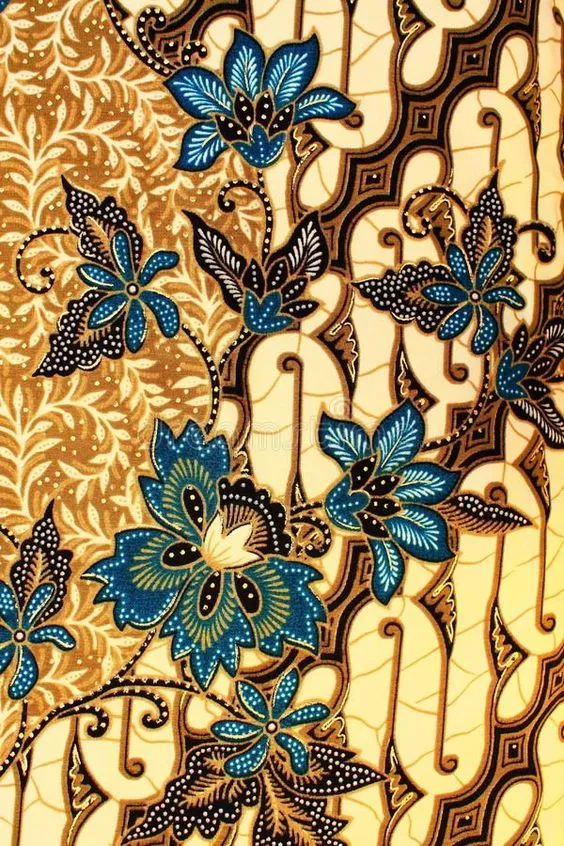 Kumpulan Gambar Batik Flora Menarik Terbagus dan Terlengkap 3 Gambar Batik Flora