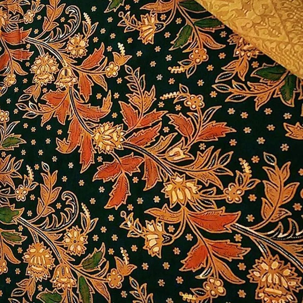 Kumpulan Gambar Batik Flora Menarik Terbagus dan Terlengkap 29 Gambar Batik Flora