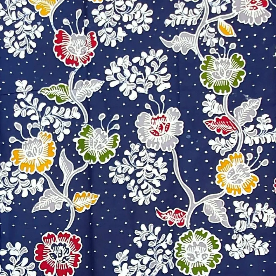 Kumpulan Gambar Batik Flora Menarik Terbagus dan Terlengkap 24 Gambar Batik Flora