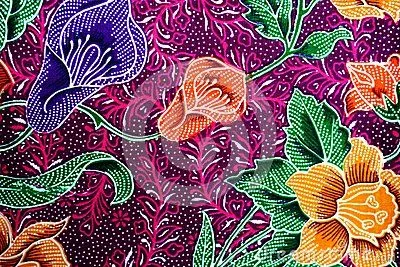 Kumpulan Gambar Batik Flora Menarik Terbagus dan Terlengkap 23 Gambar Batik Flora