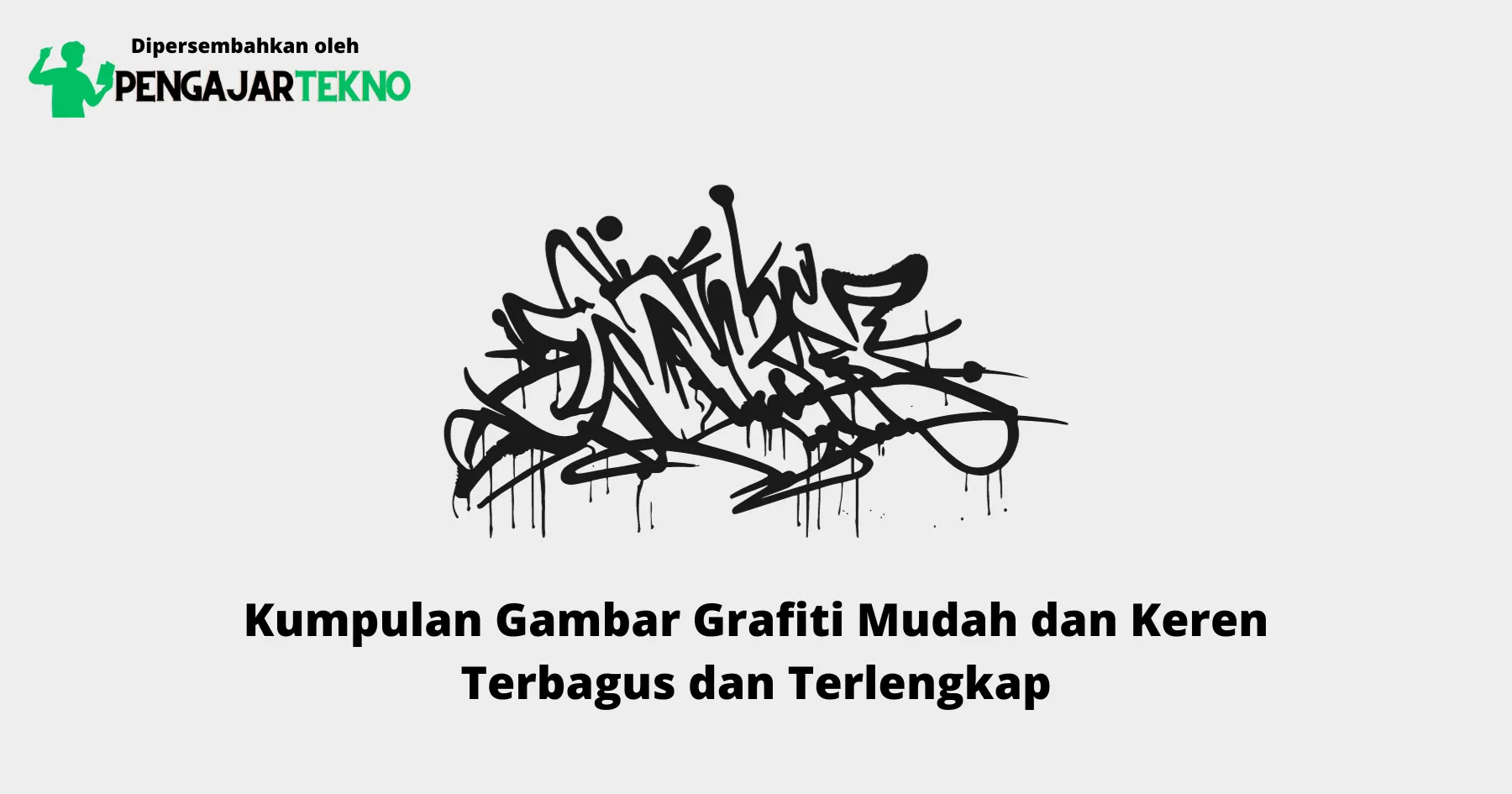 Gambar Grafiti Mudah