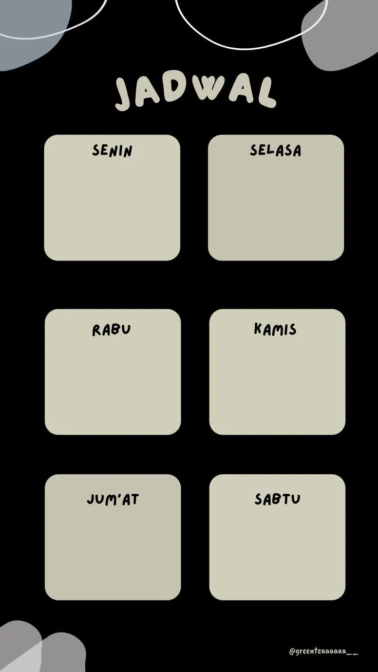 Kumpulan Gambar Jadwal Pelajaran Terbagus dan Terlengkap 20 Gambar Jadwal Pelajaran