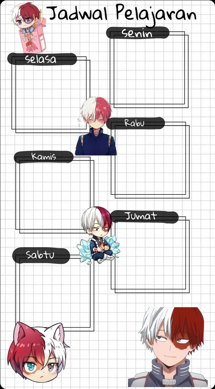 Kumpulan Gambar Jadwal Pelajaran Terbagus dan Terlengkap 19 Gambar Jadwal Pelajaran