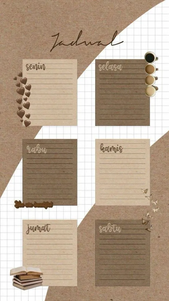 Kumpulan Gambar Jadwal Pelajaran Terbagus dan Terlengkap 15 Gambar Jadwal Pelajaran