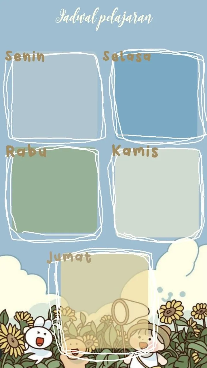 Kumpulan Gambar Jadwal Pelajaran Terbagus dan Terlengkap 30 Gambar Jadwal Pelajaran