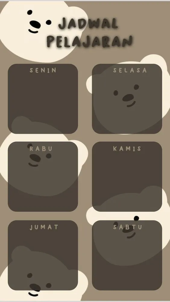 Kumpulan Gambar Jadwal Pelajaran Terbagus dan Terlengkap 11 Gambar Jadwal Pelajaran