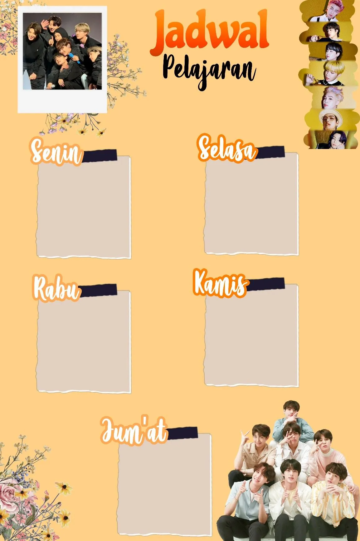 Kumpulan Gambar Jadwal Pelajaran Terbagus dan Terlengkap 29 Gambar Jadwal Pelajaran