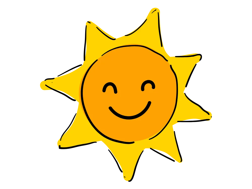 Kumpulan Gambar Matahari Kartun Terbagus dan Terlengkap 17 Gambar Matahari Kartun