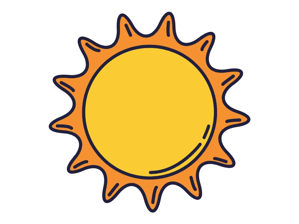 Kumpulan Gambar Matahari Kartun Terbagus dan Terlengkap 16 Gambar Matahari Kartun