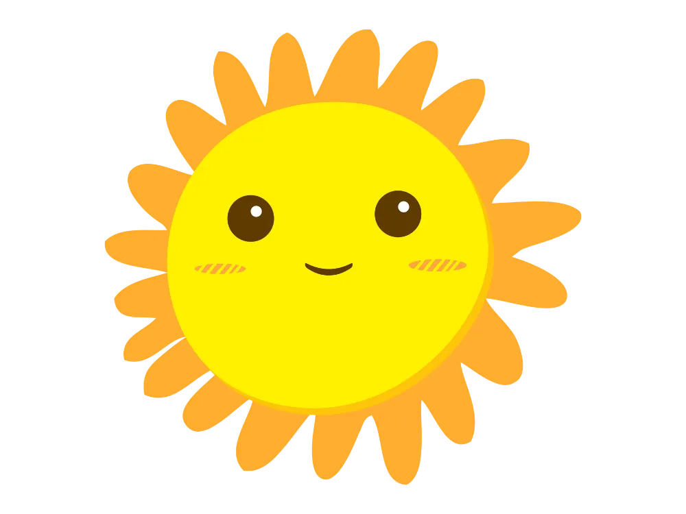 Kumpulan Gambar Matahari Kartun Terbagus dan Terlengkap 5 Gambar Matahari Kartun