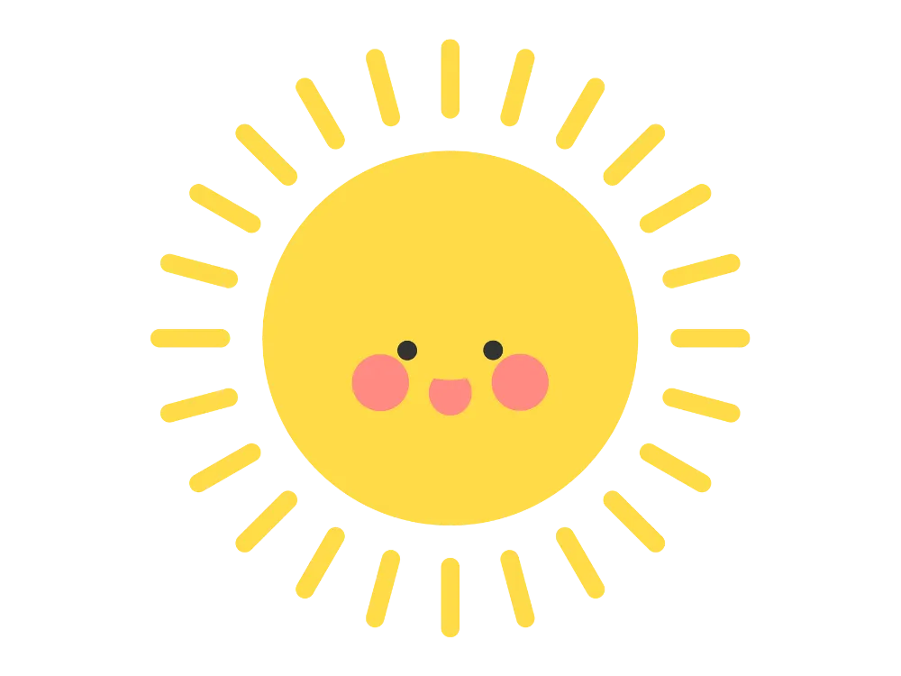 Kumpulan Gambar Matahari Kartun Terbagus dan Terlengkap 4 Gambar Matahari Kartun