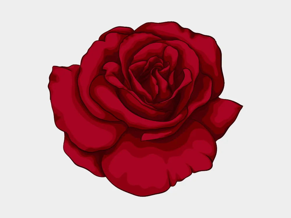 Kumpulan Gambar Mawar Merah Terbagus dan Terlengkap 6 Gambar Mawar Merah