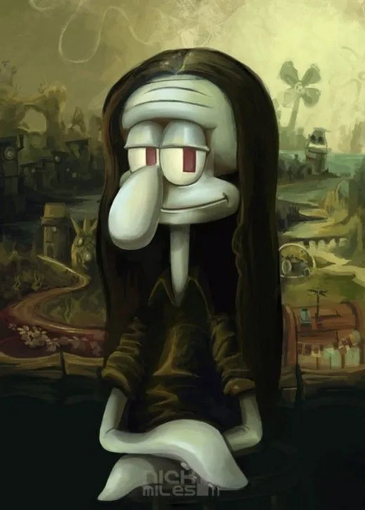 Kumpulan Wallpaper Squidward Paling Keren Terbagus dan Terlengkap 10 Wallpaper Squidward