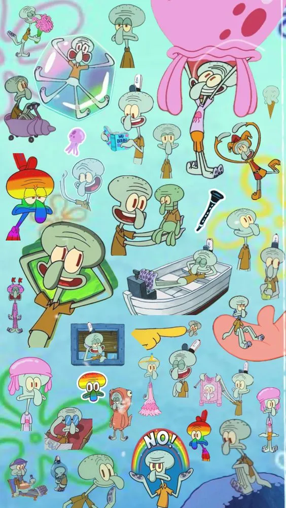 Kumpulan Wallpaper Squidward Paling Keren Terbagus dan Terlengkap 7 Wallpaper Squidward