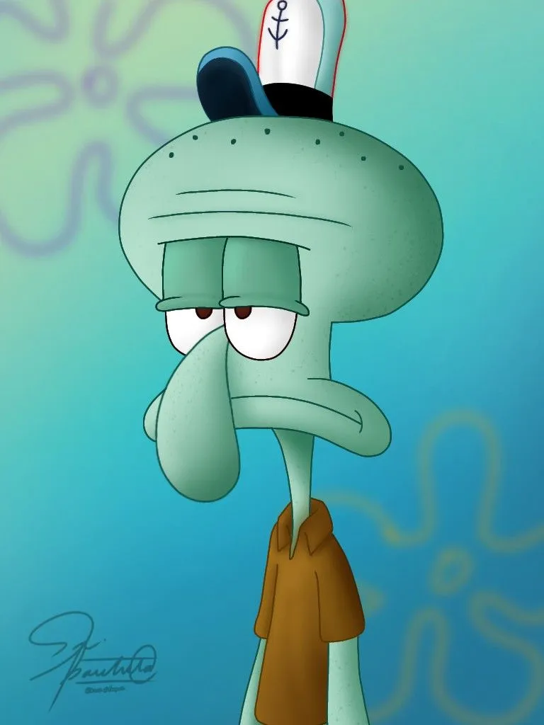 Kumpulan Wallpaper Squidward Paling Keren Terbagus dan Terlengkap 24 Wallpaper Squidward