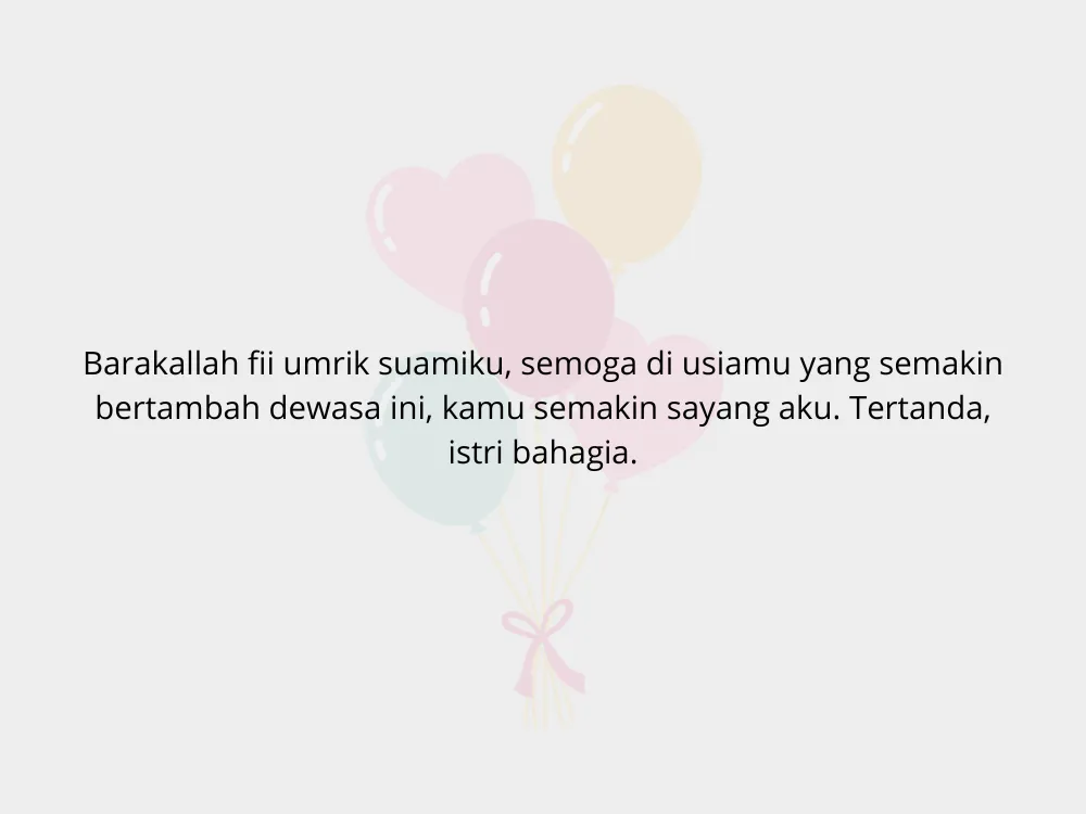 Kumpulan Gambar Ucapan Ulang Tahun Untuk Suami Islami Terbagus 11 gambar ucapan ulang tahun untuk suami islami