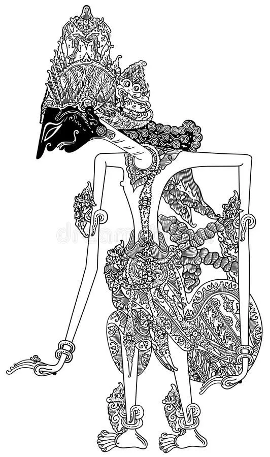 Kumpulan Gambar Wayang Arjuna Terbagus dan Terlengkap 5 Gambar Wayang Arjuna