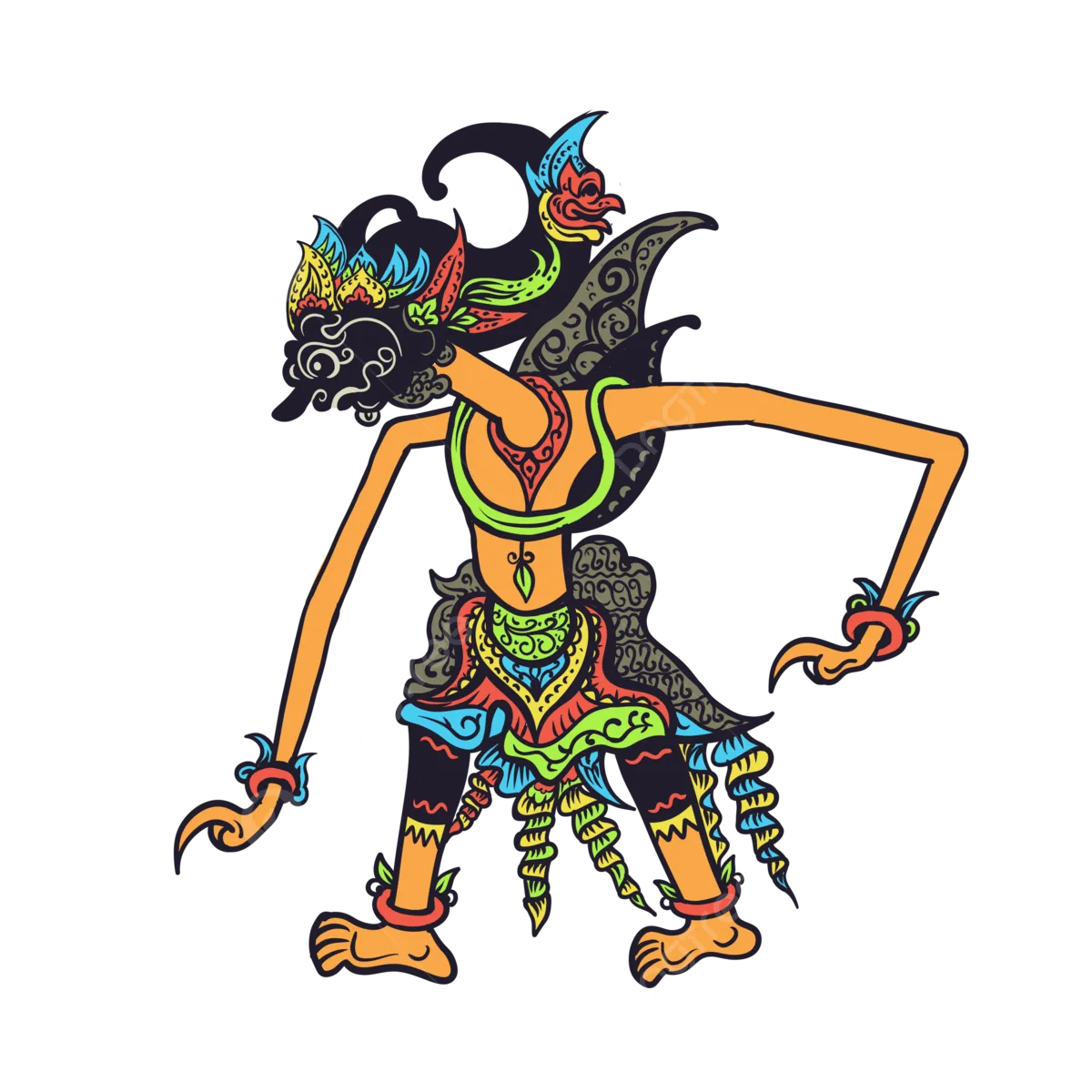 Kumpulan Gambar Wayang Werkudara Terbagus dan Terlengkap 12 gambar wayang werkudara