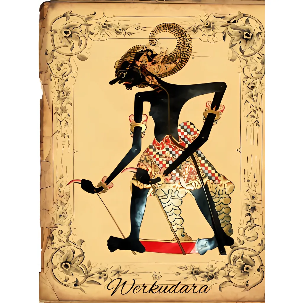 Kumpulan Gambar Wayang Werkudara Terbagus dan Terlengkap 8 gambar wayang werkudara